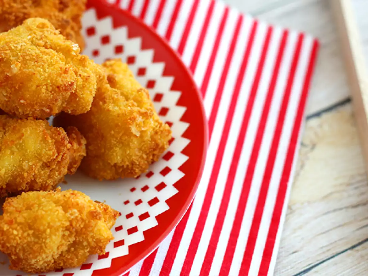 Kroket puff pastry dengan ham dan keju - foto 4