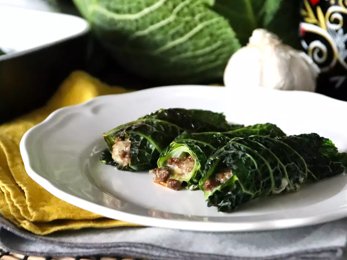 Kubis gulung savoy panggang, resep mudah dan murah untuk makan siang keluarga - foto 2