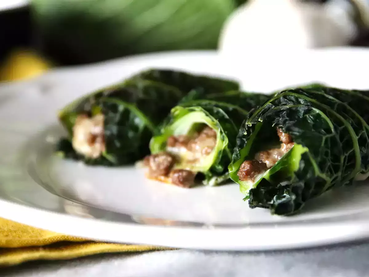 Kubis gulung savoy panggang, resep mudah dan murah untuk makan siang keluarga - foto 3