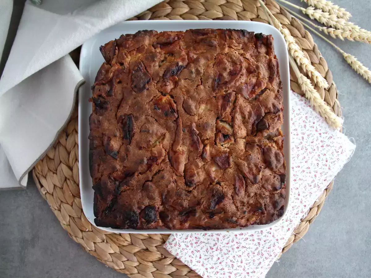 Kue apel, kenari, dan kayu manis - foto 4