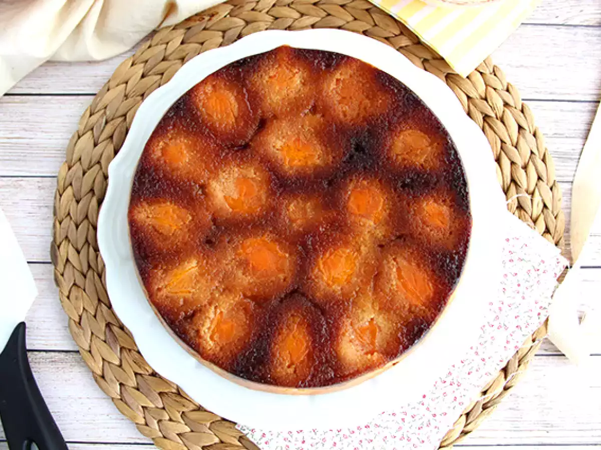 Kue aprikot yang cepat dan mudah - foto 3