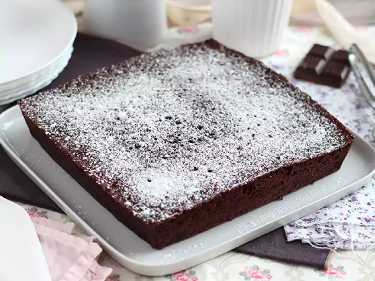 Kue bolu cokelat microwave dalam 5 menit - foto 5