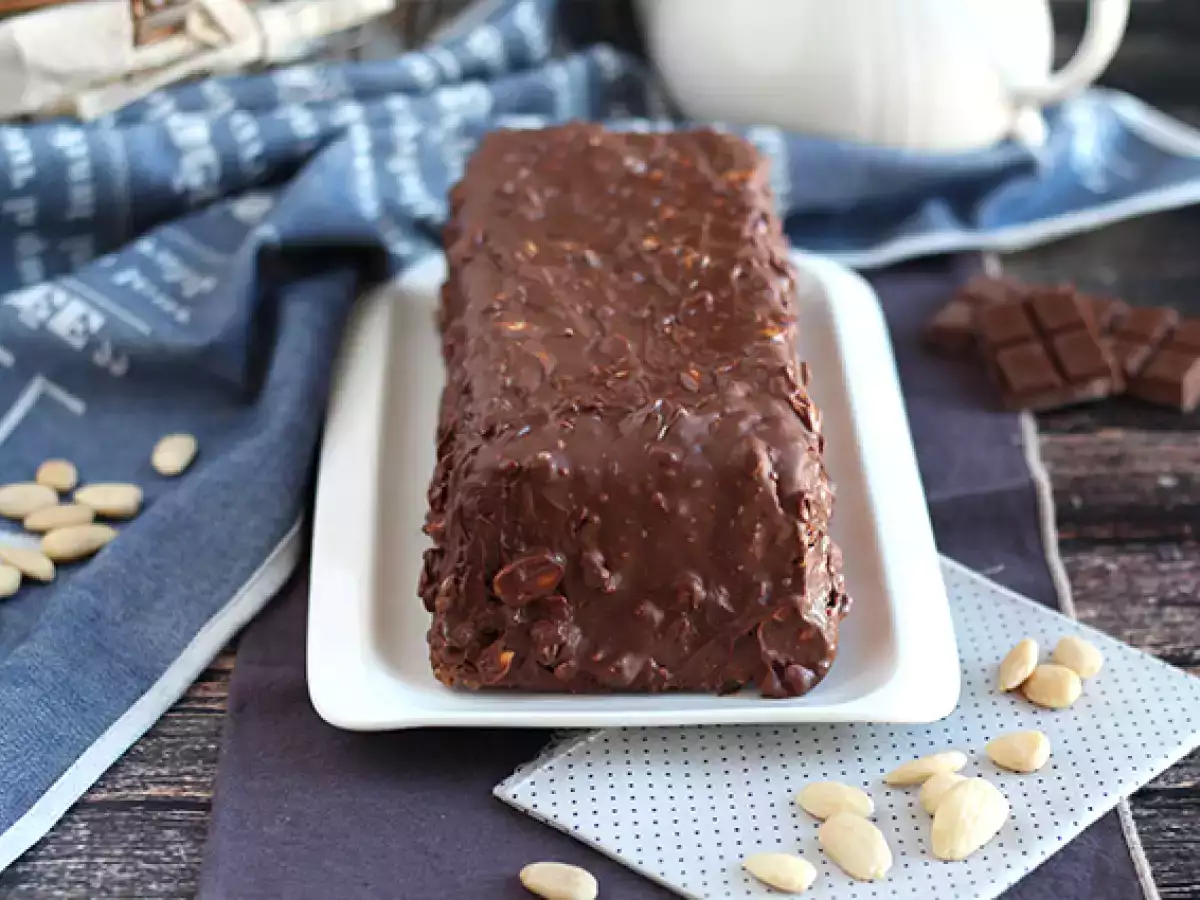 Kue bolu marmer dengan glasir almond - foto 5