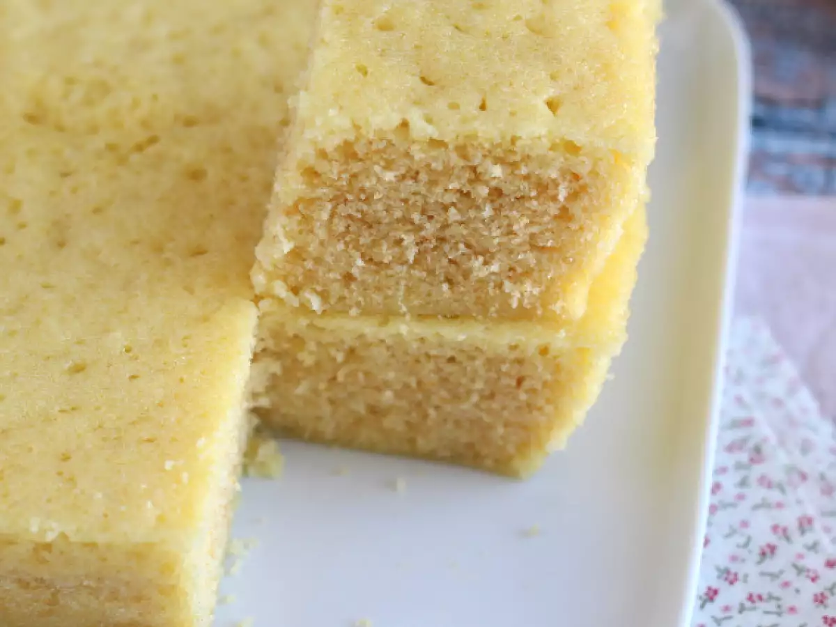 Kue bolu yoghurt dalam microwave dalam 10 menit. - foto 3