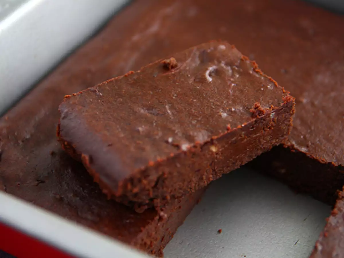 Kue Cokelat Lumer dengan Kacang Merah - Bebas Gluten dan Laktosa - foto 3