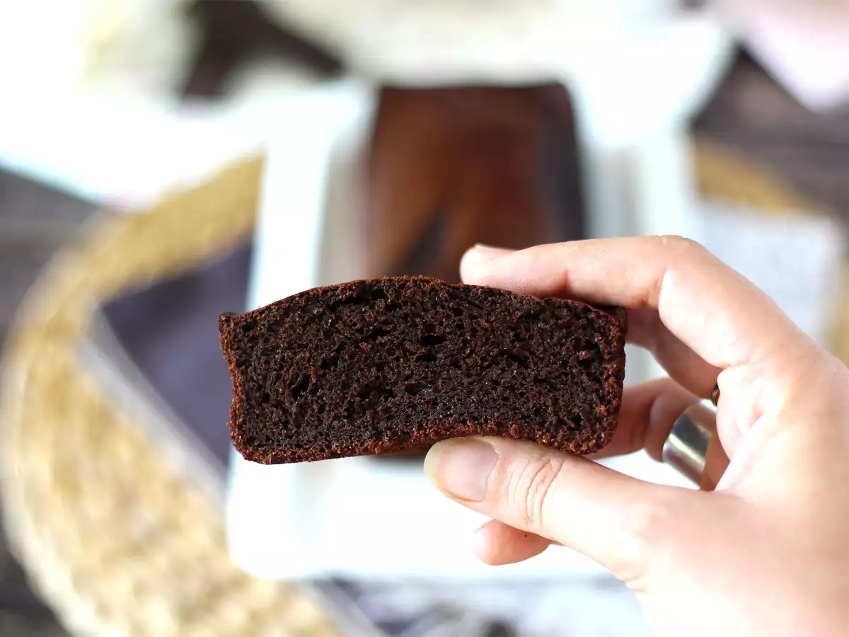 Kue cokelat tanpa telur atau mentega! - foto 2