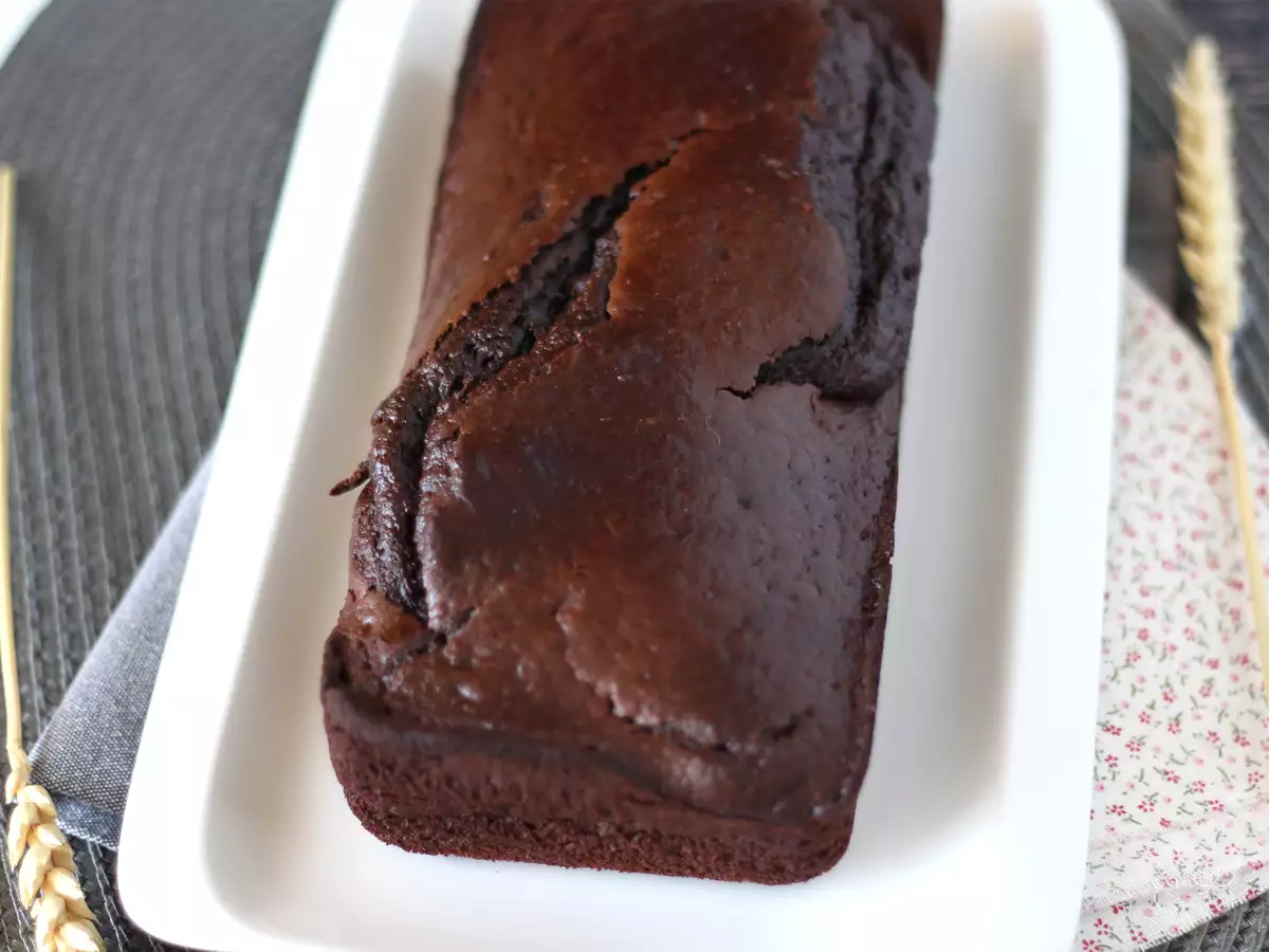 Kue cokelat vegan, mudah dibuat seperti biasa - foto 2