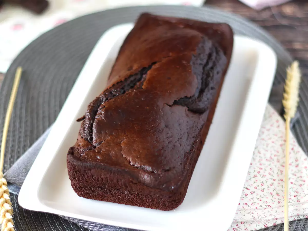 Kue cokelat vegan, mudah dibuat seperti biasa - foto 4