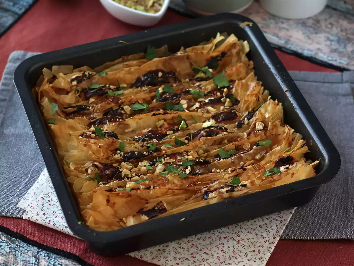 Kue crinkle yang gurih dengan keju kambing dan madu - foto 2