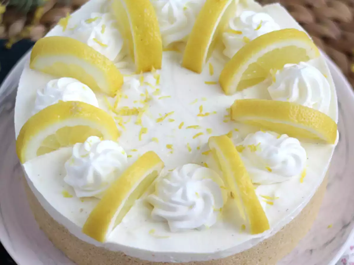 Kue keju lemon tanpa panggang - foto 5