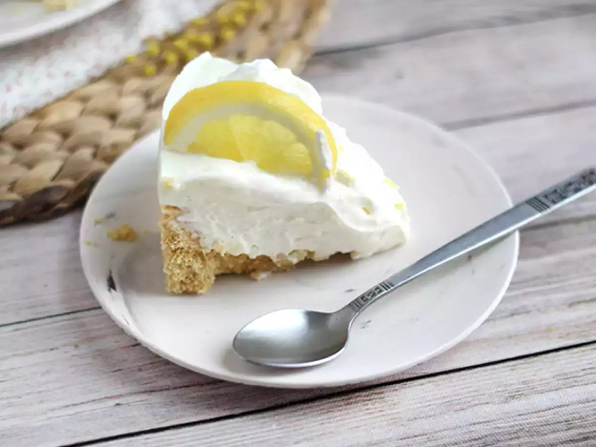 Kue keju lemon tanpa panggang - foto 6