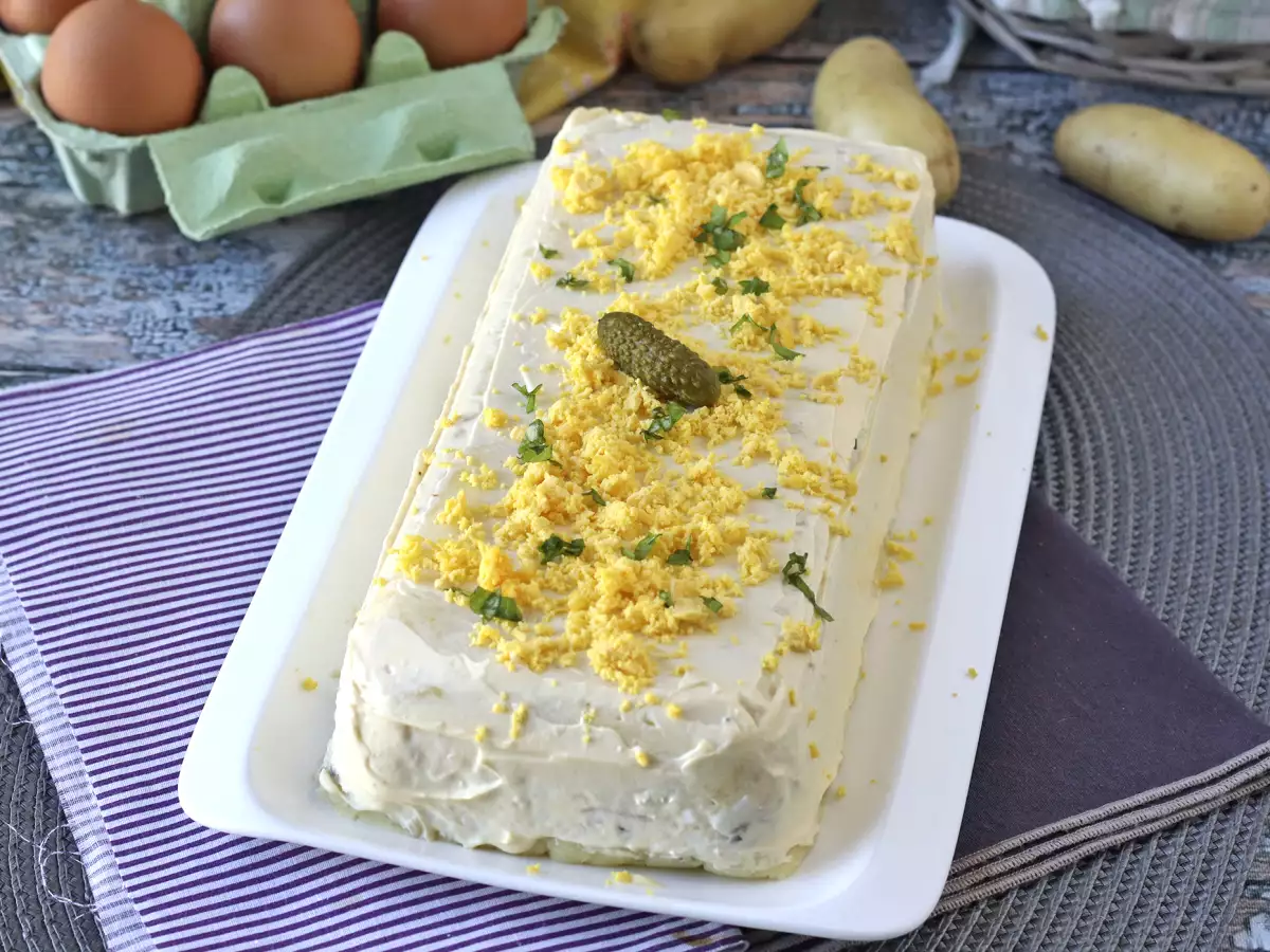 Kue Kentang Dingin dengan Tuna dan Mayones, Mudah Tanpa Oven - foto 2