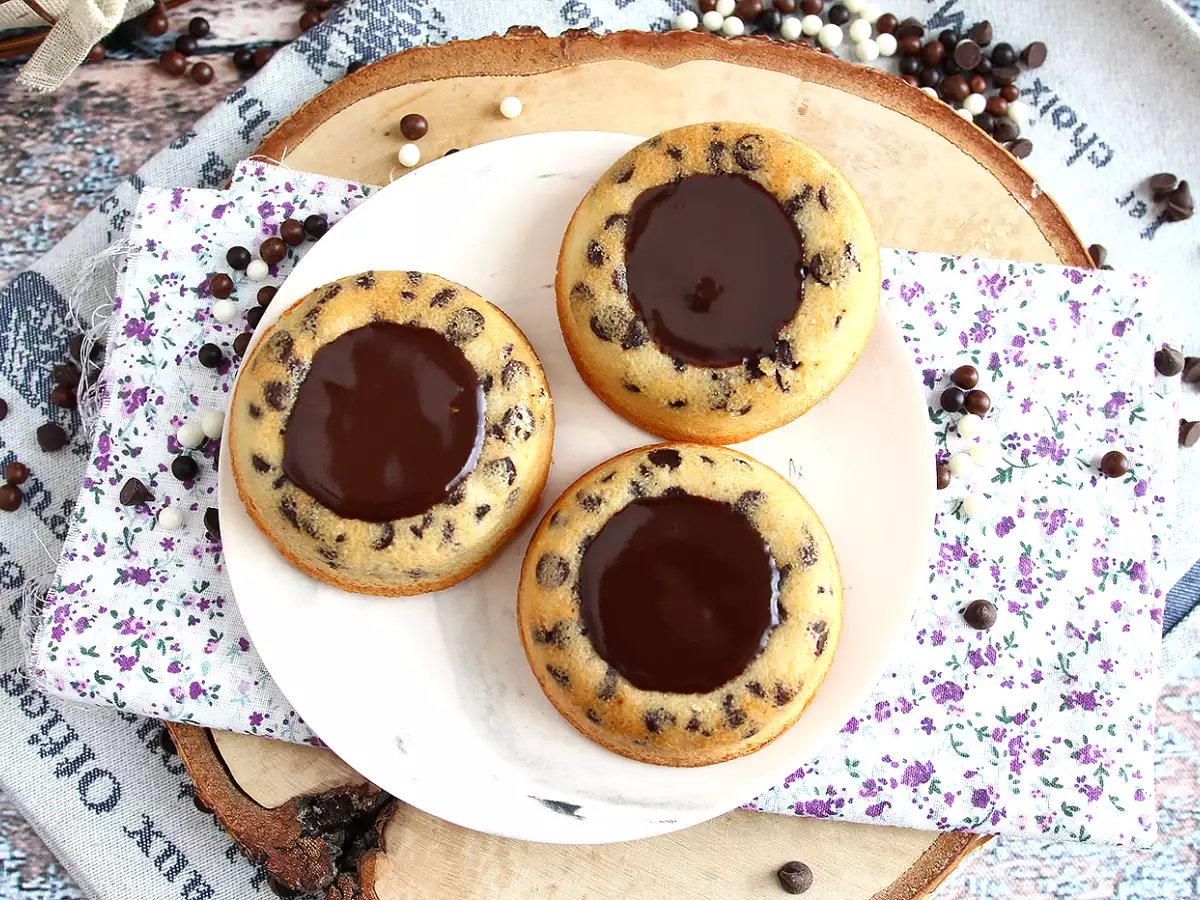 Kue kering harimau cokelat - ganache renyah - foto 2