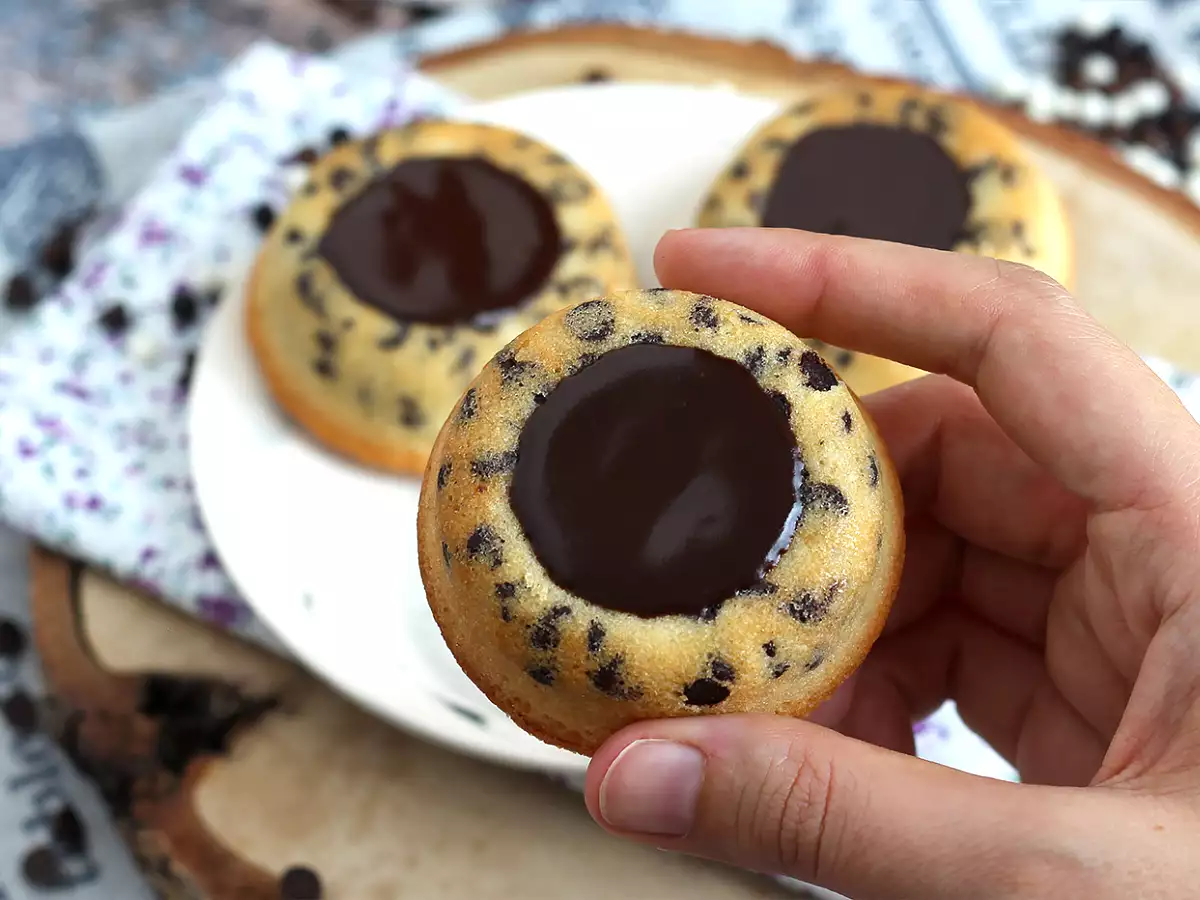 Kue kering harimau cokelat - ganache renyah - foto 4