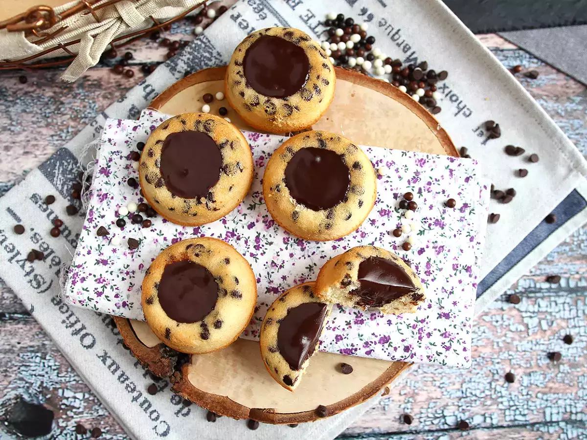 Kue kering harimau cokelat - ganache renyah - foto 5