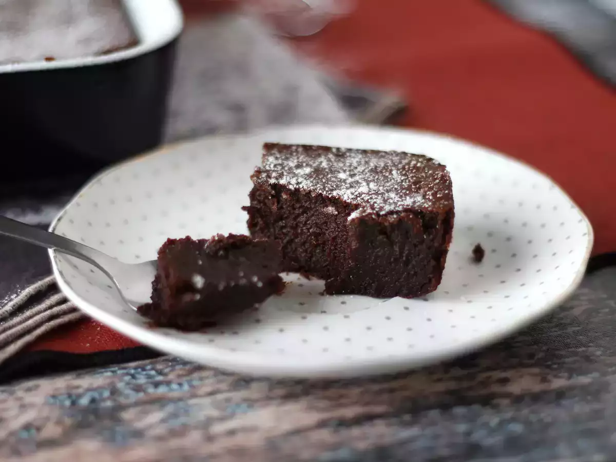 Kue krim cokelat dan kastanye EXTRA FONDANT hanya dengan 4 bahan - foto 5