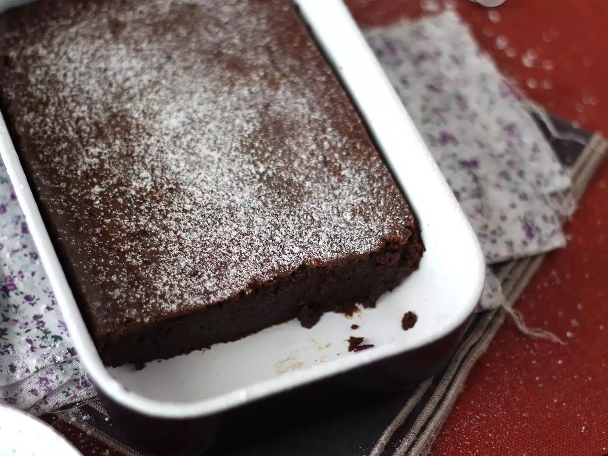 Kue krim cokelat dan kastanye EXTRA FONDANT hanya dengan 4 bahan - foto 8