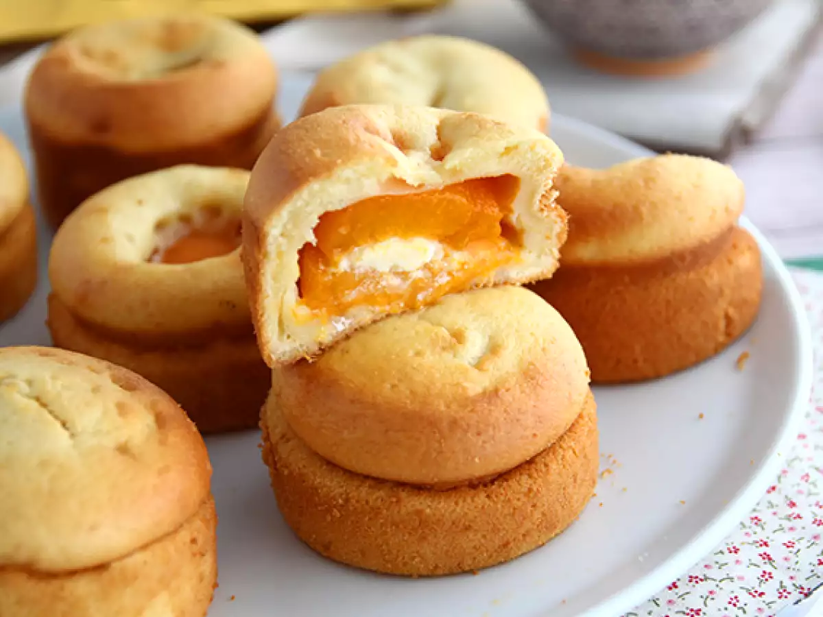 Kue Lembut Aprikot dan Mascarpone - foto 2