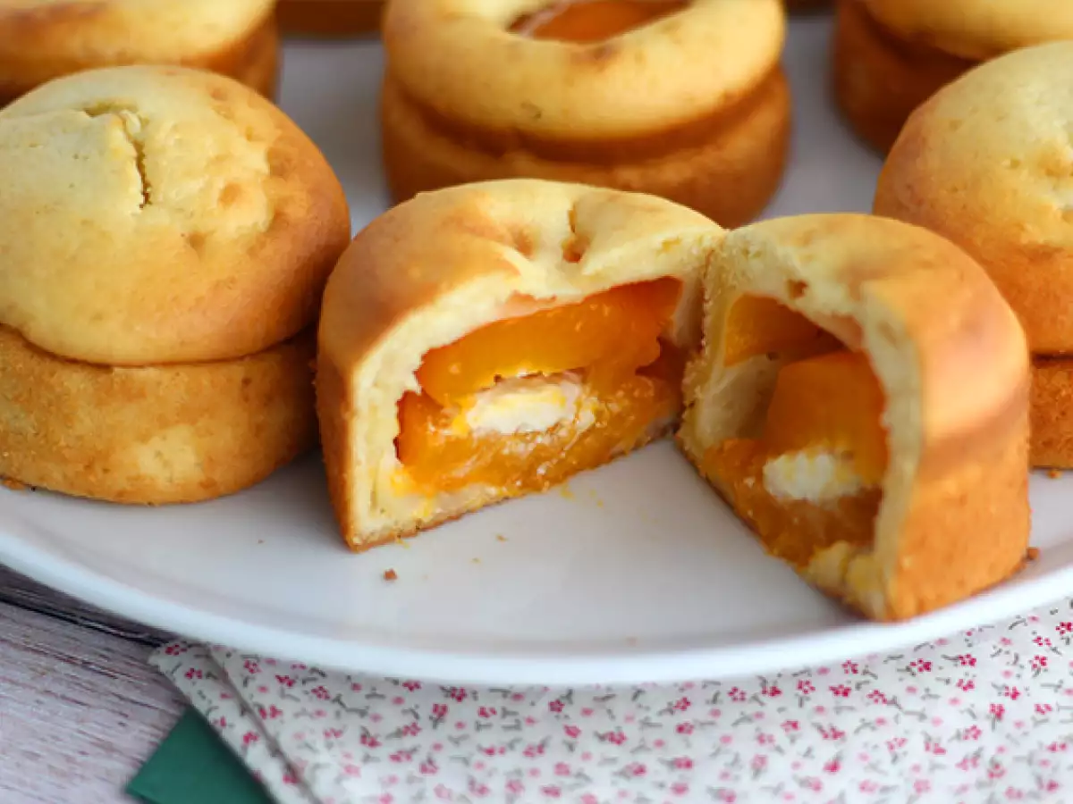 Kue Lembut Aprikot dan Mascarpone - foto 3