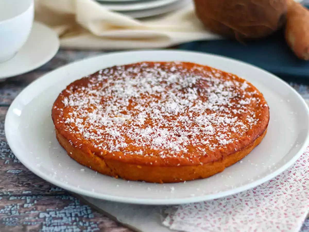 Kue Lembut Ubi Jalar dengan Kelapa - foto 2