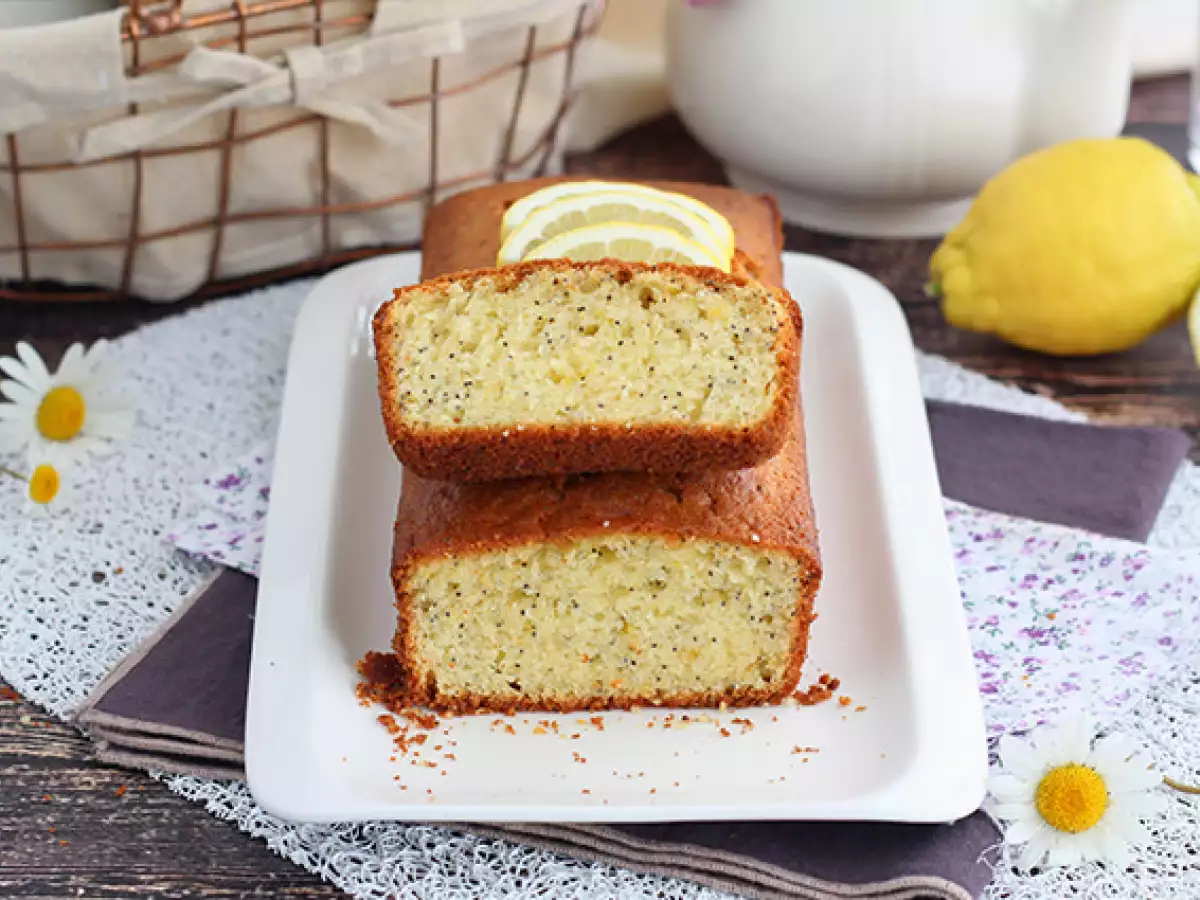 Kue Lemon dengan Biji Poppy - foto 3