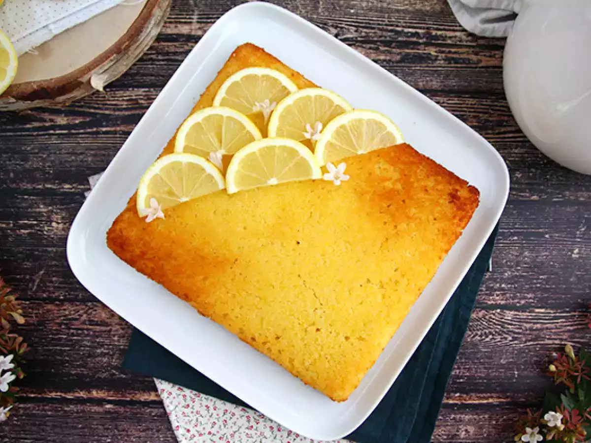 Kue lemon yang mudah - foto 2