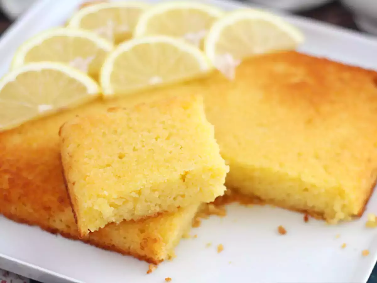 Kue lemon yang mudah - foto 5