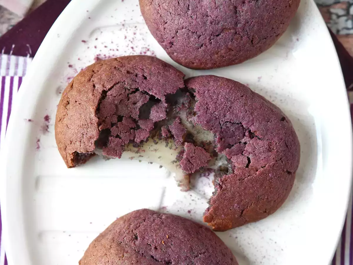 Kue mochi dengan ube - foto 8