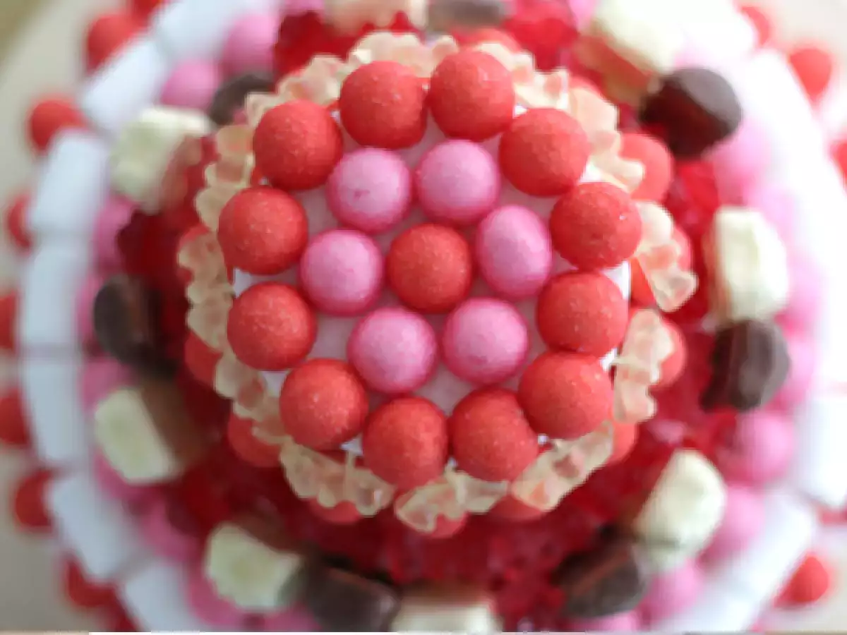 Kue permen berwarna-warni - foto 2