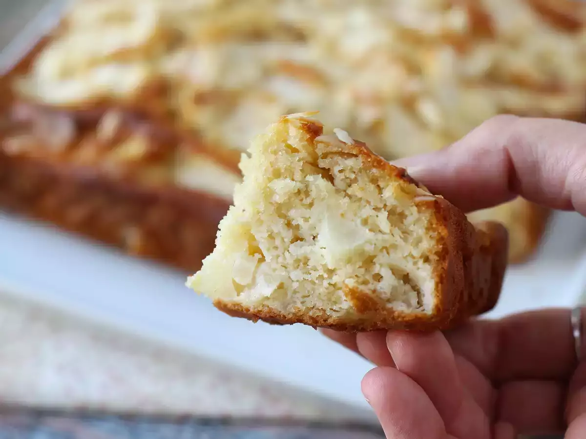Kue pir yang mudah dibuat dan lembut dengan kacang almond - foto 7
