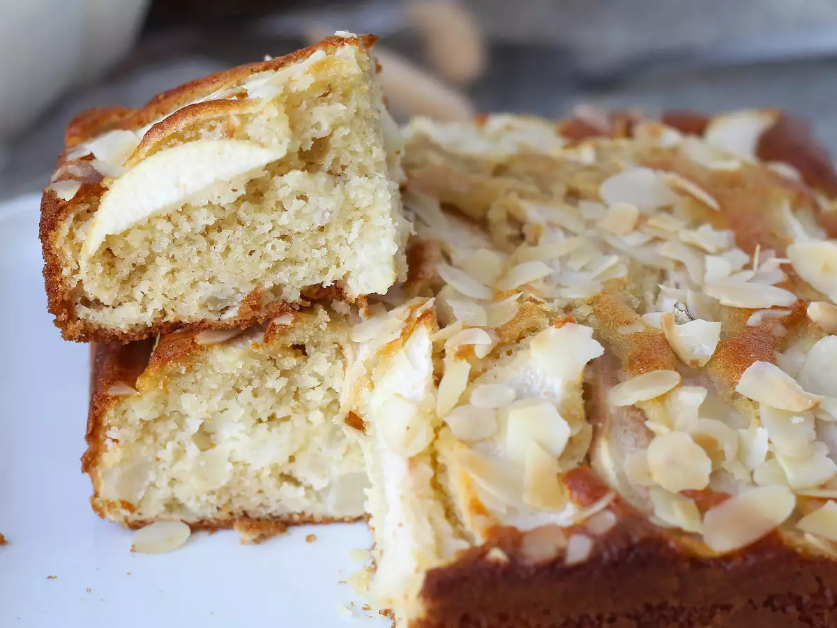 Kue pir yang mudah dibuat dan lembut dengan kacang almond - foto 8