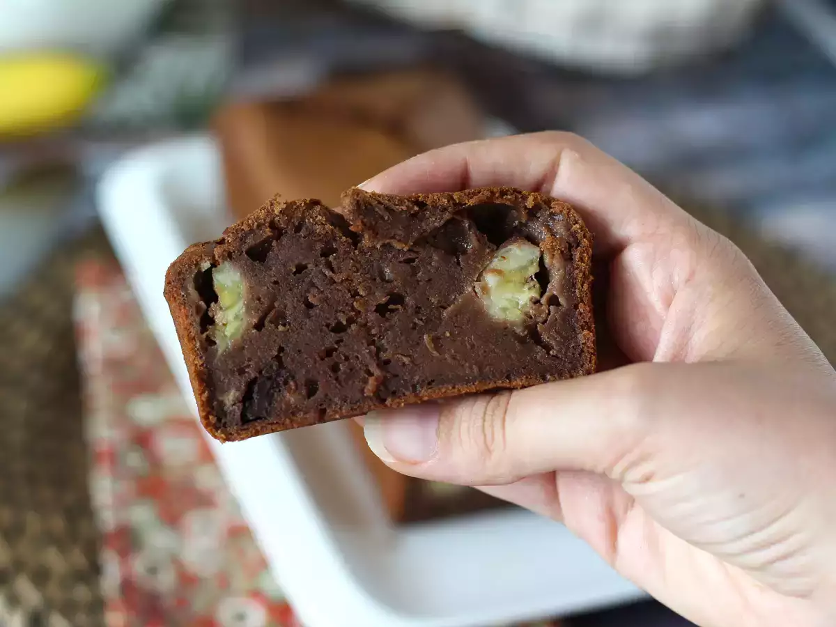 Kue pisang dan cokelat yang ekstra lezat! - foto 3