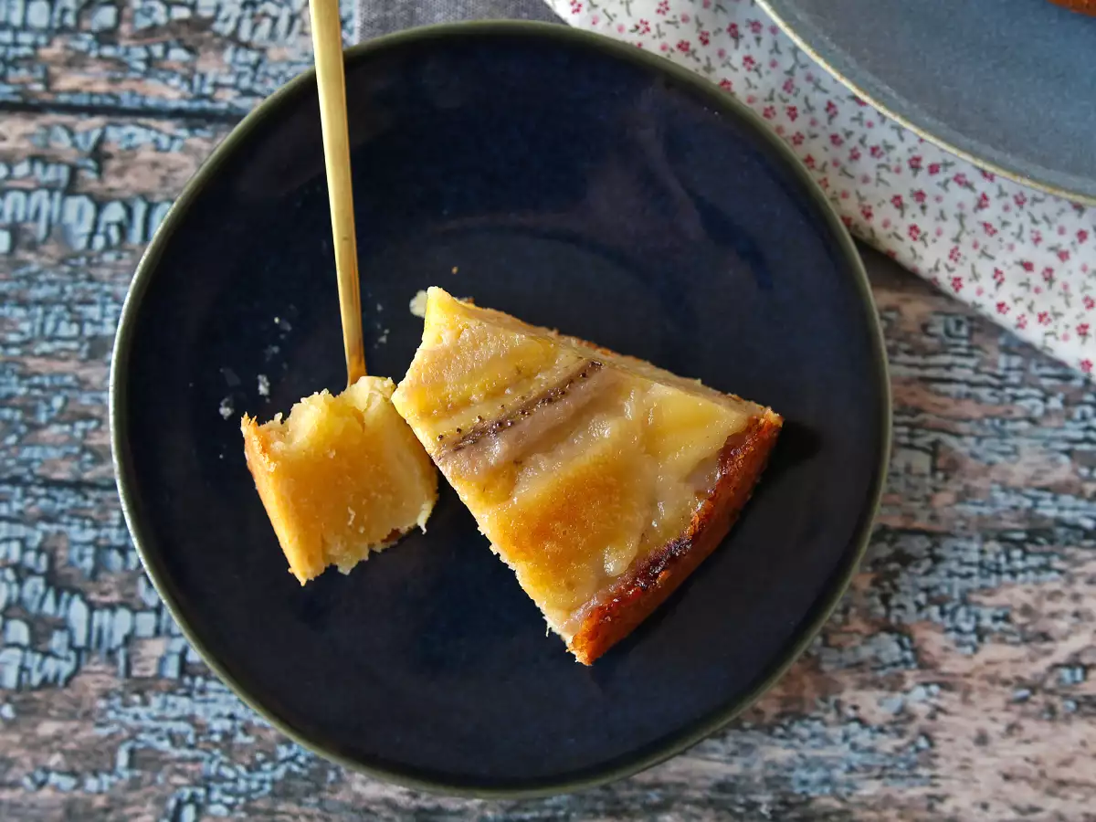 Kue pisang terbalik dengan fondant ekstra - foto 7