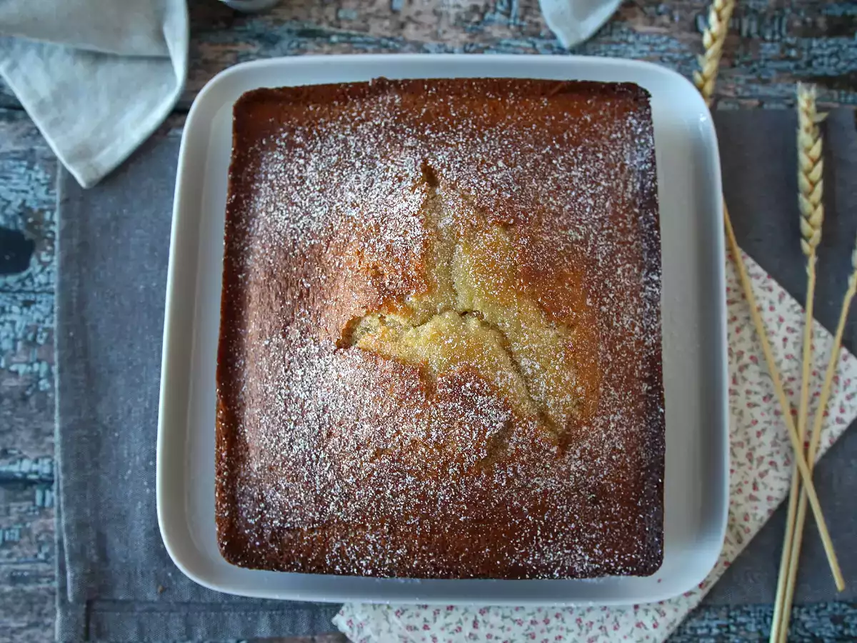 Kue polos, sangat sederhana dan sangat enak - foto 8