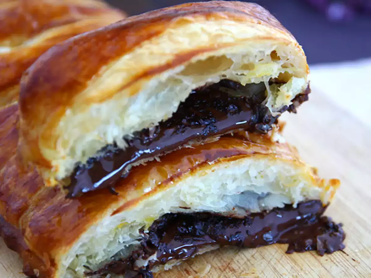 Kue puff cokelat - foto 3