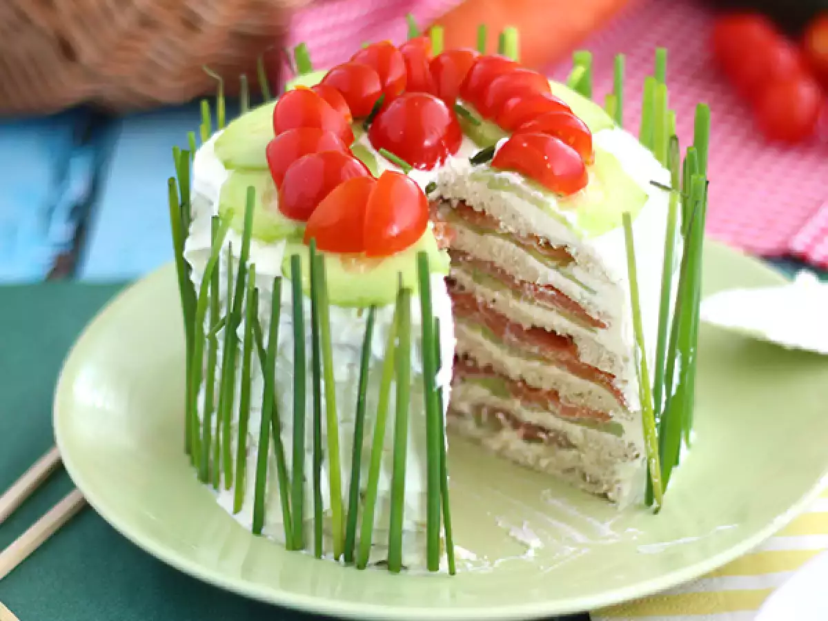 Kue sandwich, kue minuman segar yang menyegarkan - foto 2