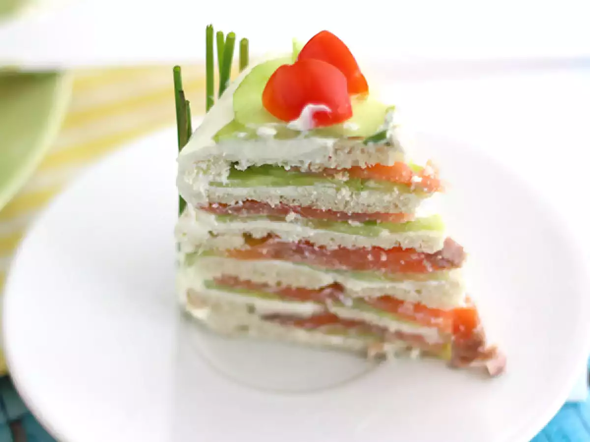 Kue sandwich, kue minuman segar yang menyegarkan - foto 5