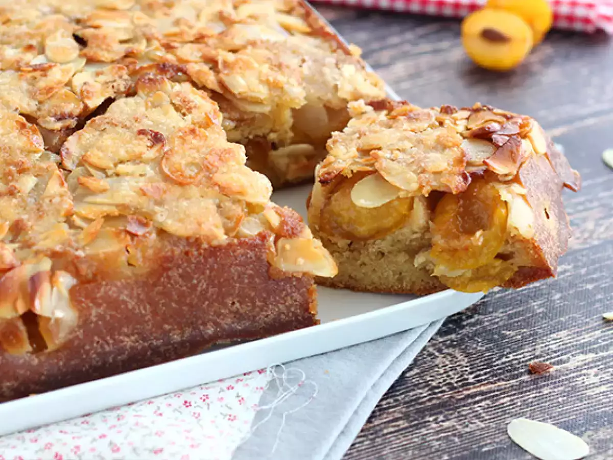Kue Terbalik Plum Mirabelle dan Almond - foto 2