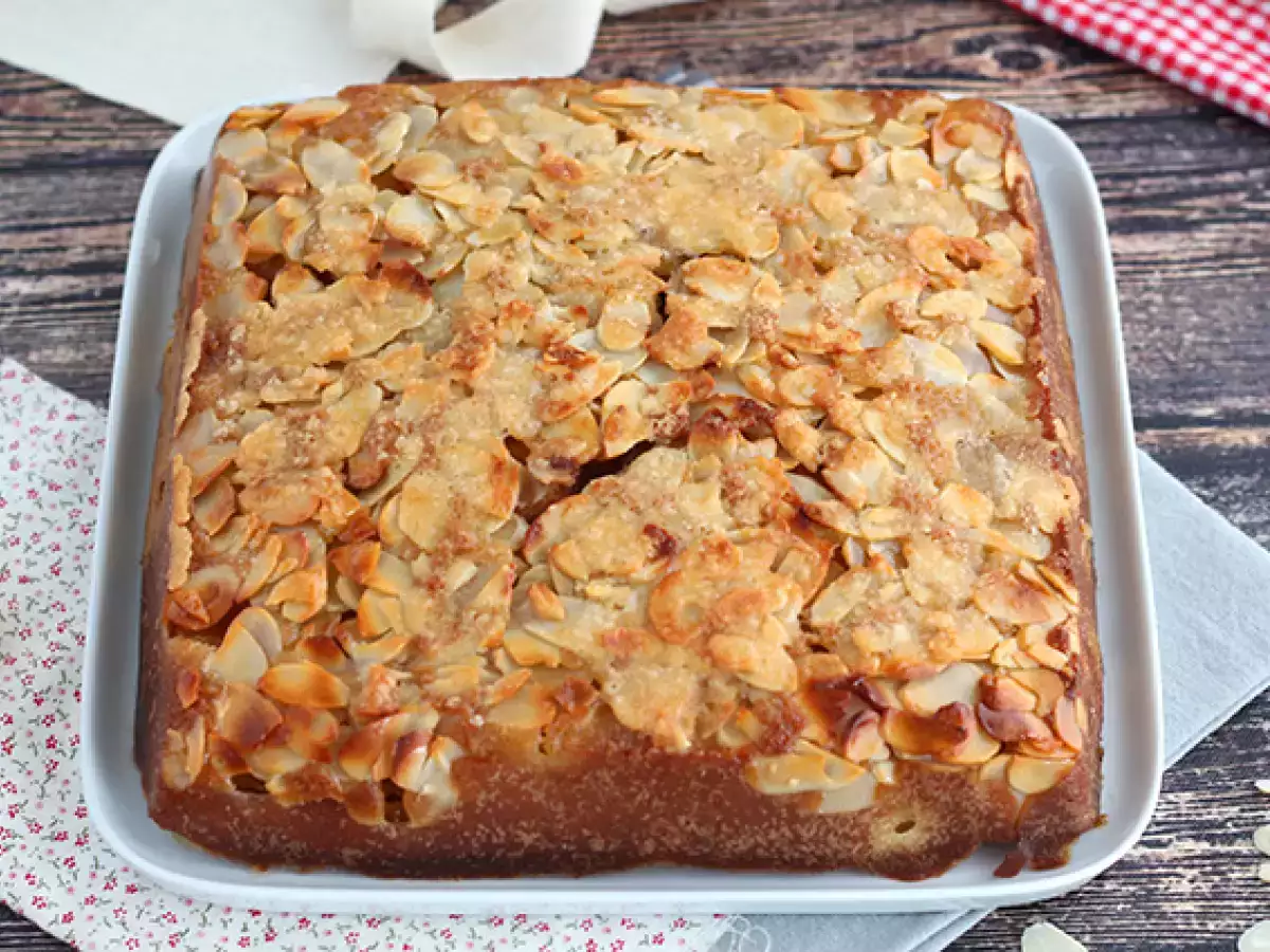 Kue Terbalik Plum Mirabelle dan Almond - foto 5