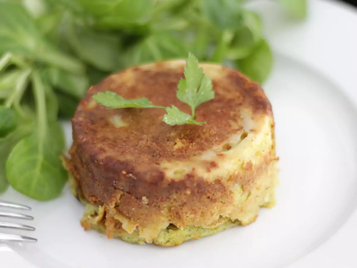 Kue Zucchini Gurih dengan Isian Keju Kiri - foto 2
