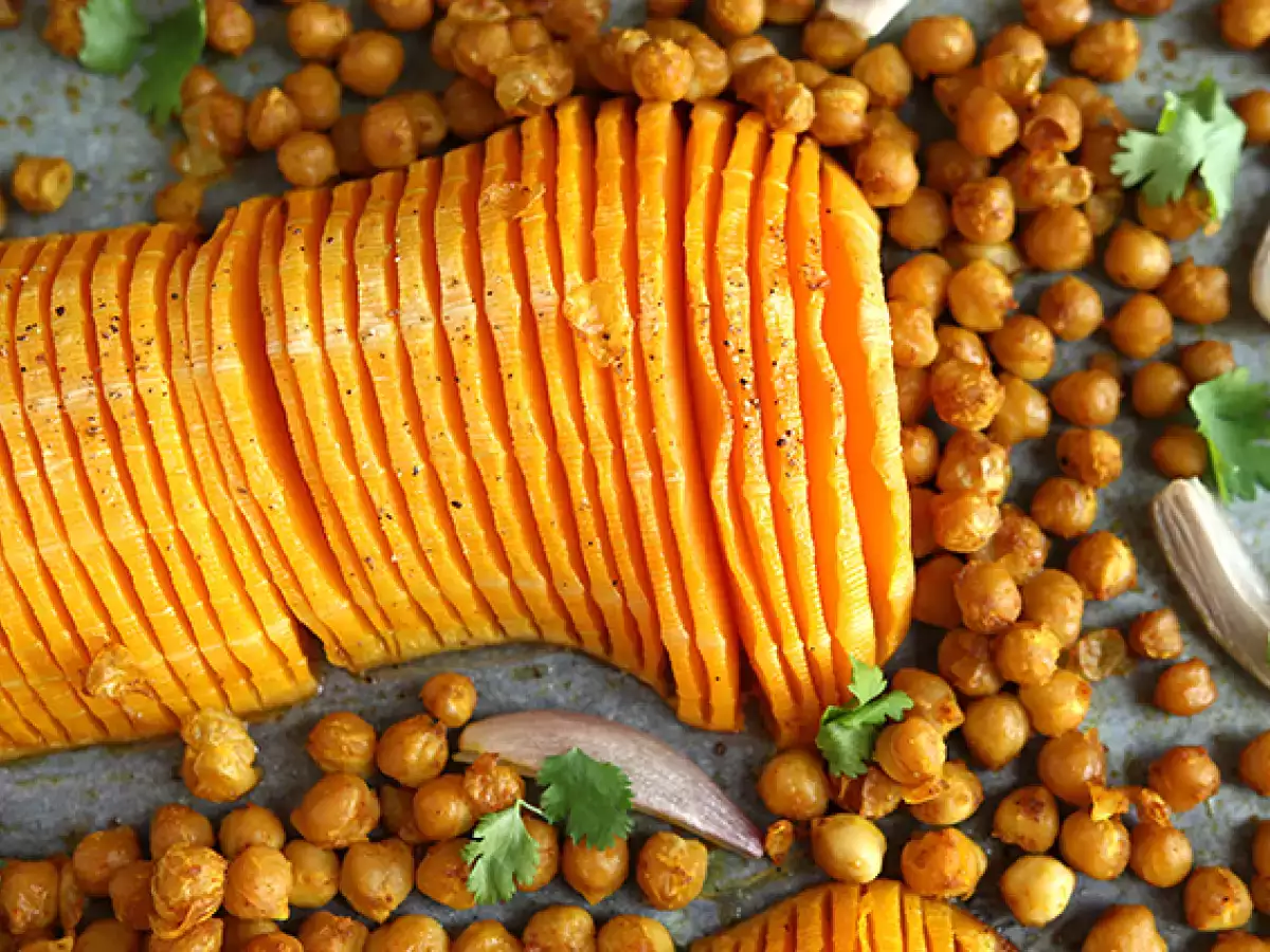 Labu butternut bergaya hasselback: lauk favorit baru Anda! - foto 2