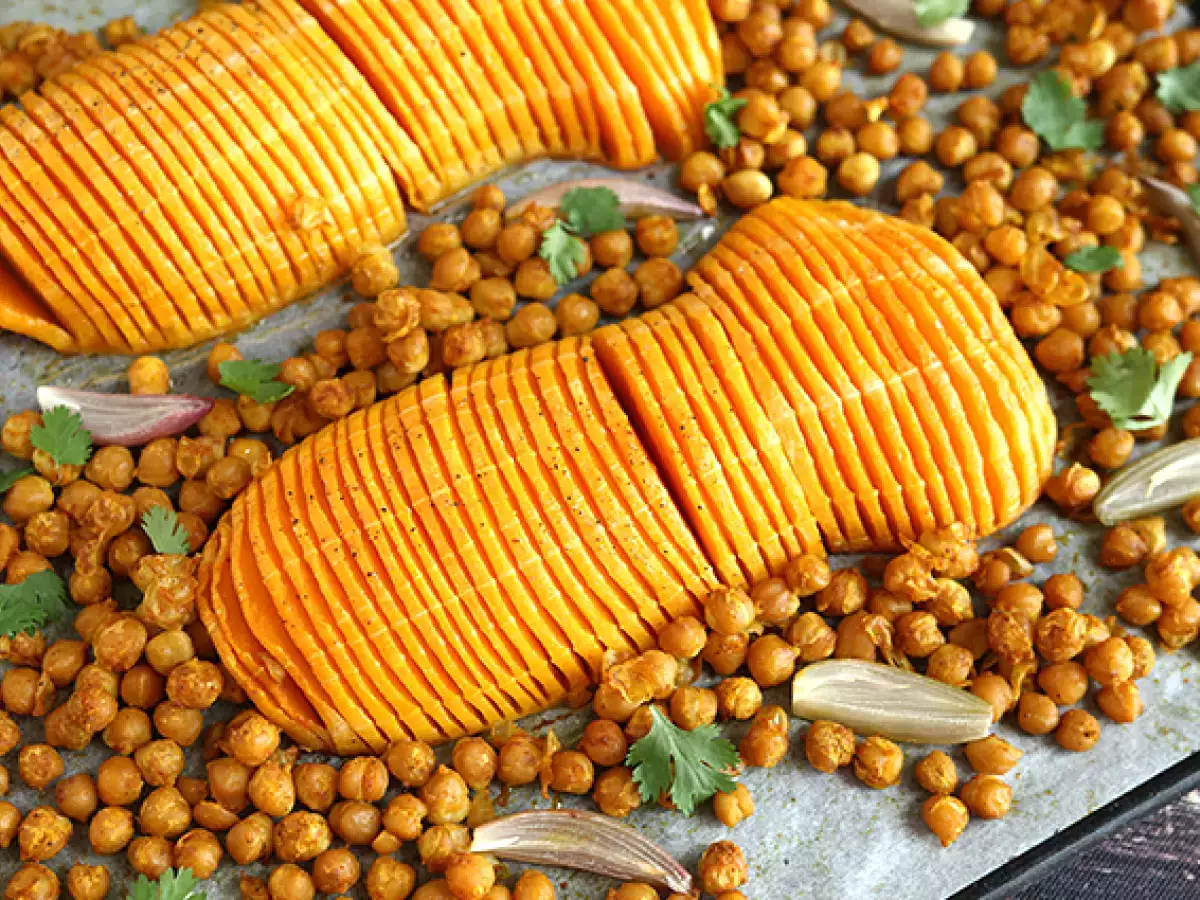 Labu butternut bergaya hasselback: lauk favorit baru Anda! - foto 4