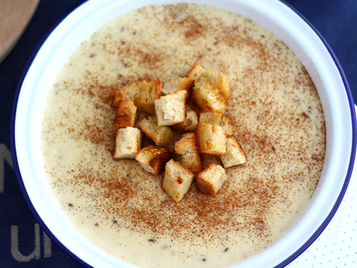 Las gachas, krim Andalusia dengan adas hijau dan kayu manis - foto 3