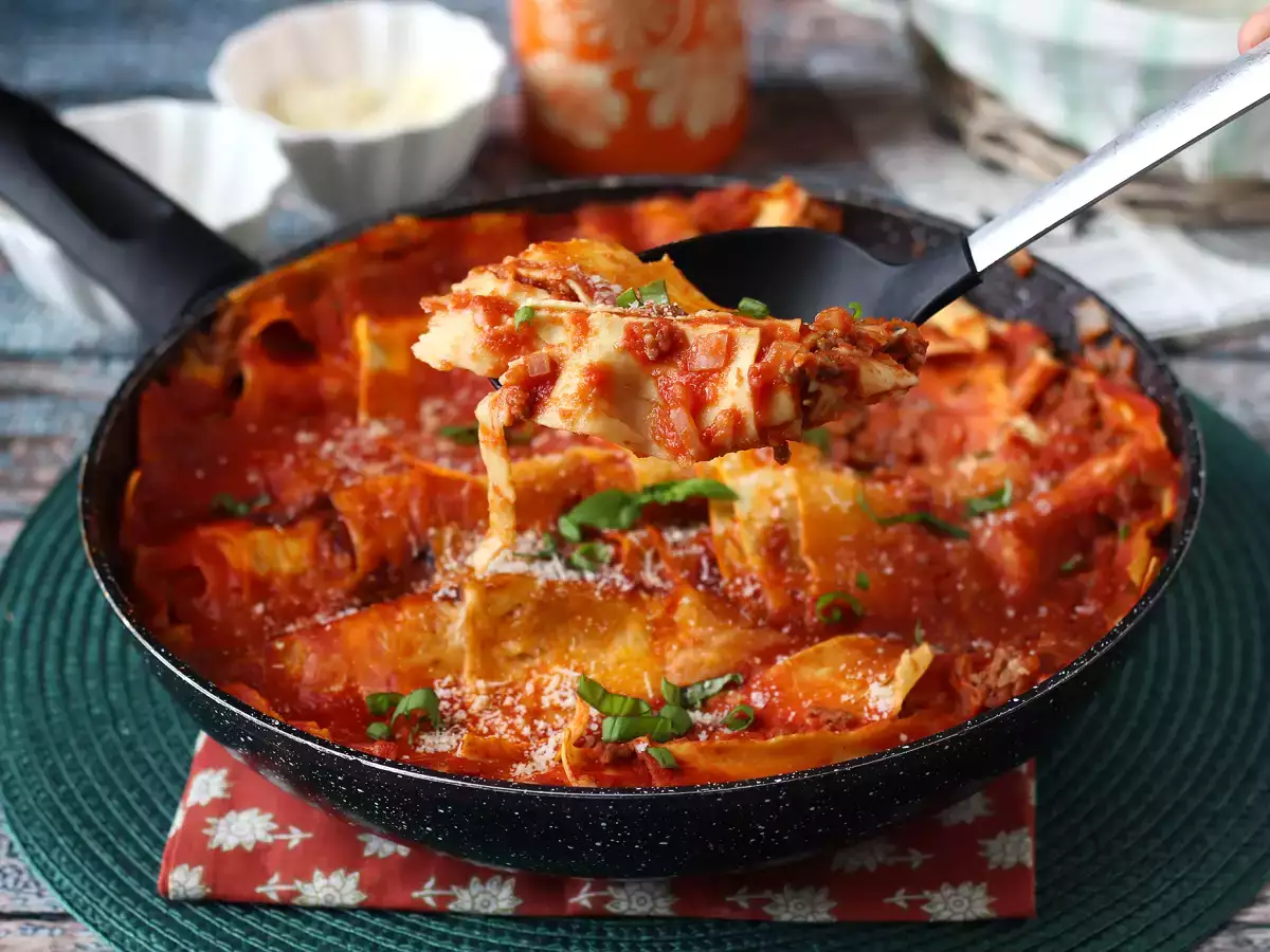 Lasagna Bolognese wajan - foto 3