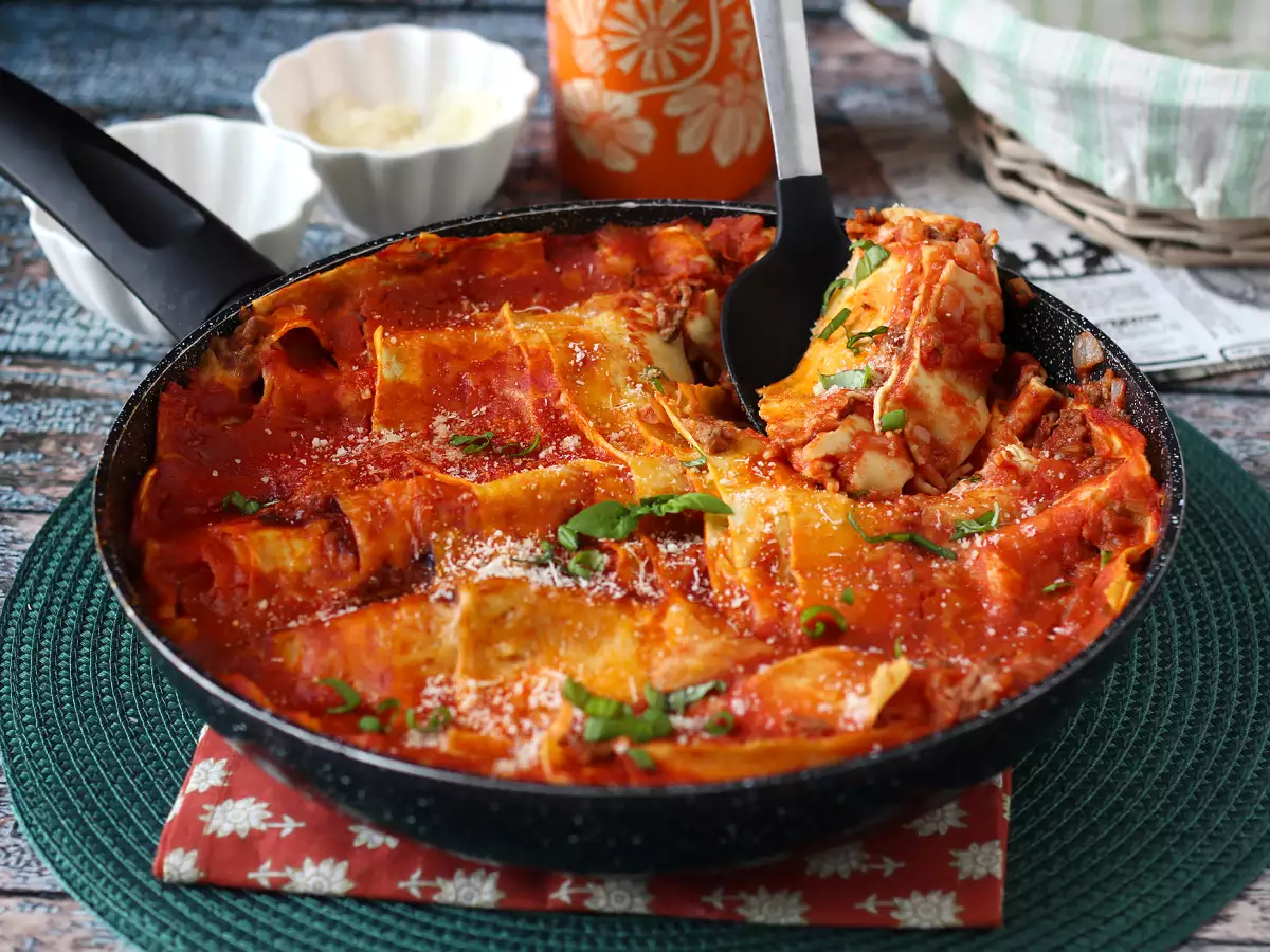Lasagna Bolognese wajan - foto 6