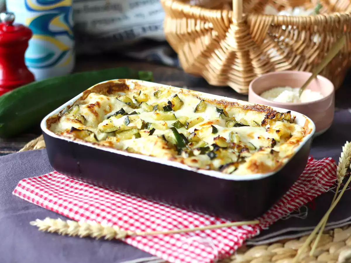 Lasagna cukini yang lembut: resep vegetarian terbaik untuk dicoba! - foto 2
