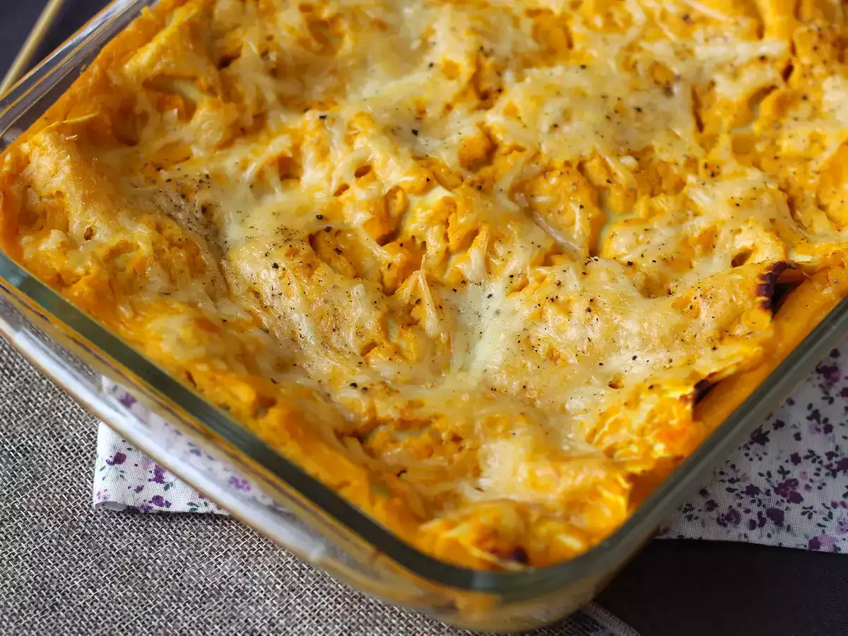 Lasagna dengan labu butternut, bayam, dan ricotta - foto 2