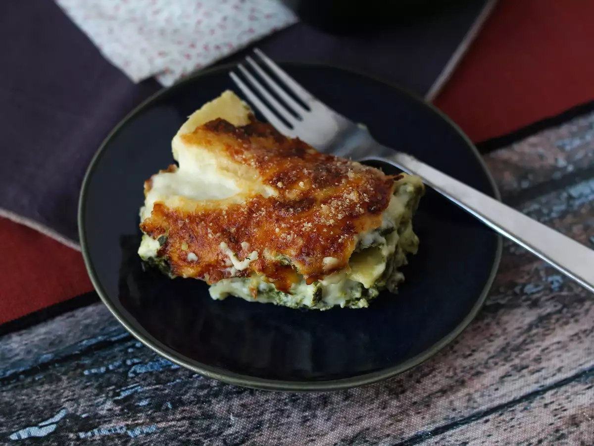 Lasagna Ricotta dan Bayam yang Lembut dan Lumer - foto 4