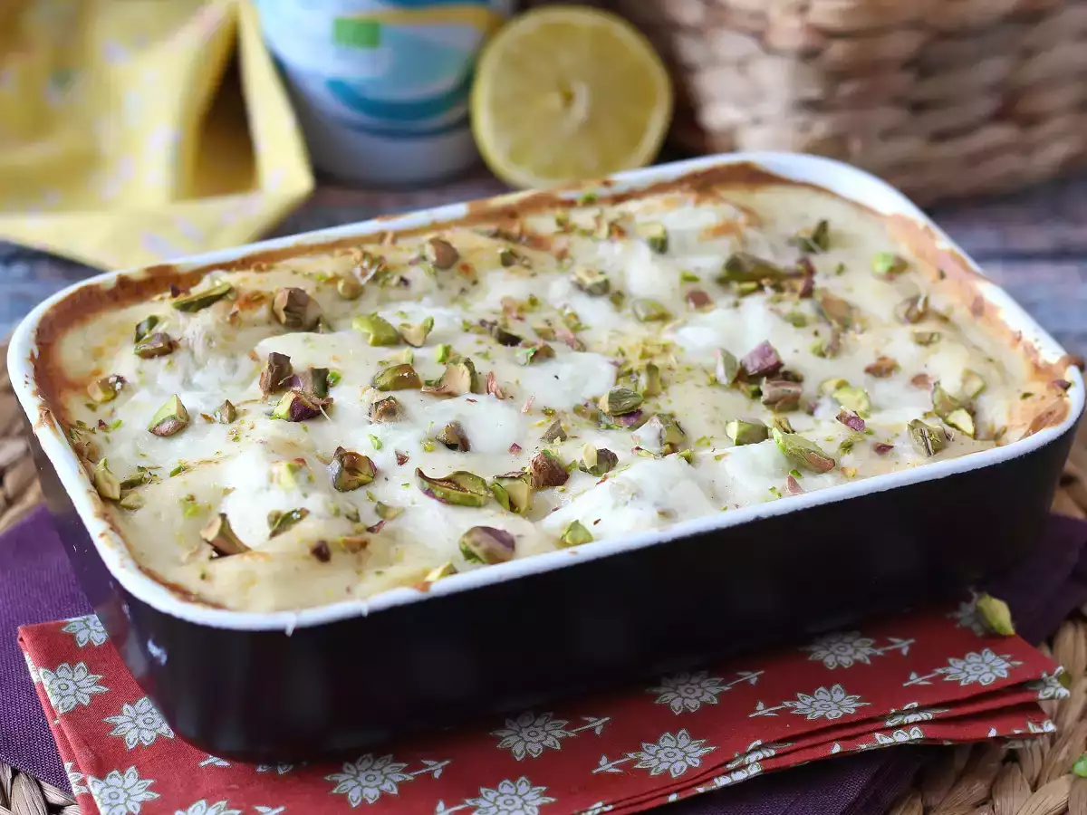 Lasagna Salmon dengan Burrata dan Pistachio, Lembut dan Renyah - foto 4