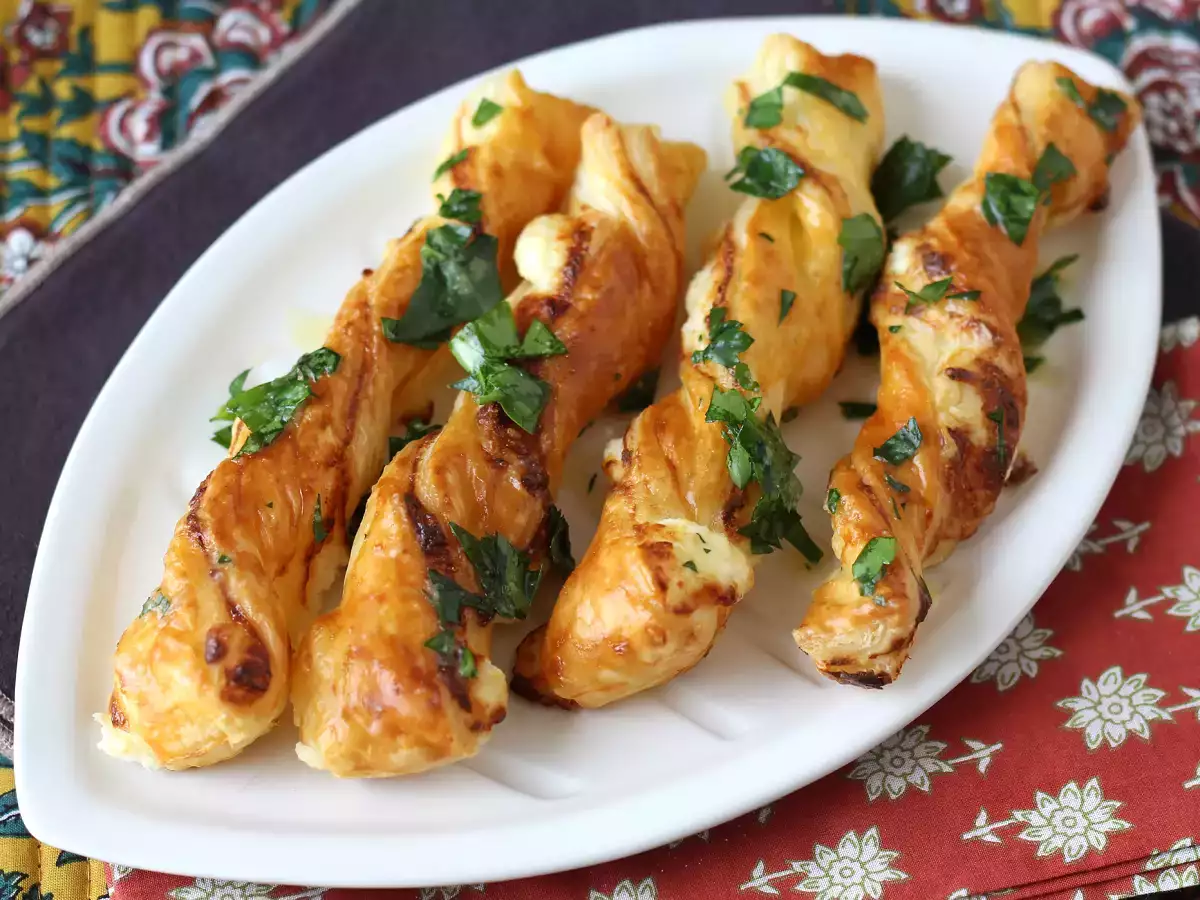 Lengkungan keju yang renyah dengan Airfryer - foto 4